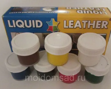 фото Набор автомобильный ремкомплект Жидкая кожа Liquid Leather средство для рем