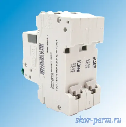 Фото №1 Выключатель автоматический ВА-101 2P 16А-C
