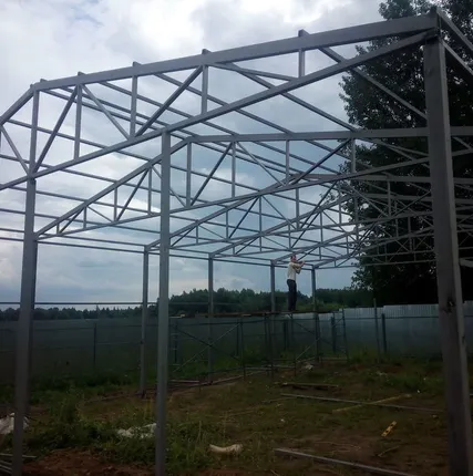 Фото №0 Строительство быстровозводимых сооружений