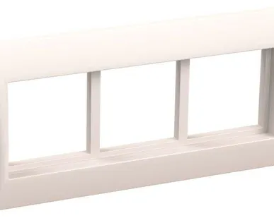 фото Рамка 6мод. Праймер с суппортом 75мм бел. ИЭК CKK-40D-RSU6-075-K01