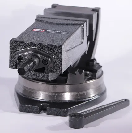 Фото №4 Машинные универсальные тиски с поворотным основанием SS-100