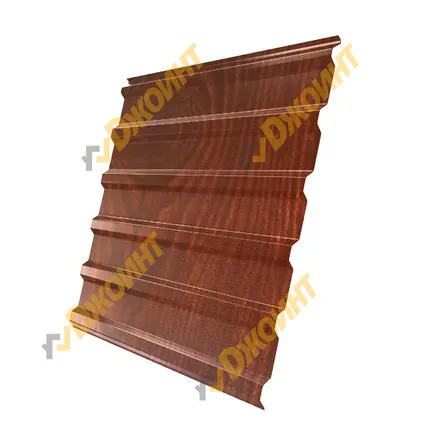 Фото №0 Профнастил МП-20 0,5 Printech двухсторонний Brazillian Cherry (Бразильская вишня)