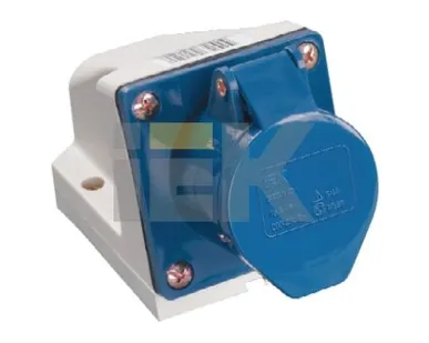 фото Розетка для монтажа на поверхность 32A, 2P+E, 230V, IP44 ССИ-123 PSR11-032-3 IEK (ИЭК)