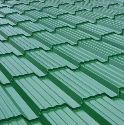 Фото №0 Металлочерепица "Каскад" 1175/1120 (стандартные цвета RAL) толщин