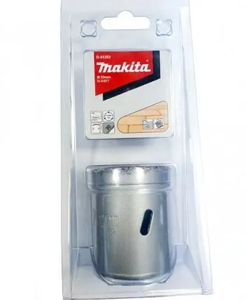 Фото №0 Коронка MAKITA по кирпичу/керамике (53мм,вольфрам.напыление)/D-51203