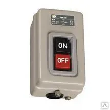 Фото №0 Выключатель ВКИ-211 3Р 6А кнопки без фиксации 230/400В IP40 ИЭК