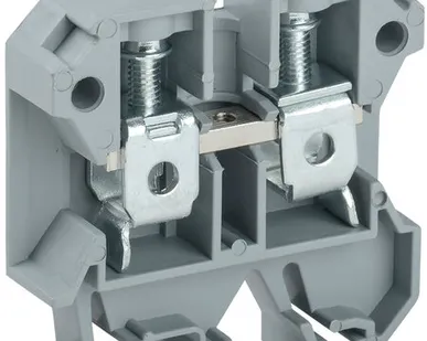 фото IEK Клемма винтовая КВИ-16мм2 серая IEK