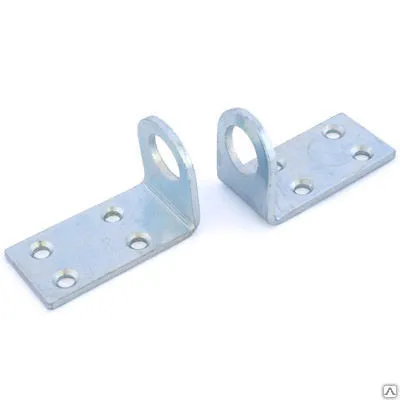 Фото №0 Проушина д/нав.замков Кунгур 30х40 угловая цинк пара (50,10)