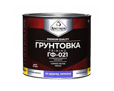 фото Грунт по металлу ГФ-021 серый Spectrum 0,8кг