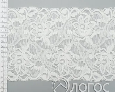 фото Кружево стрейч IS-230 145мм И, белый