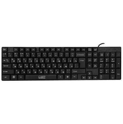 Фото №0 Клавиатура CBR KB 110 Black USB