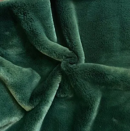 Фото №0 Искусственный мех под кролика 570 г/м2, ворс 17 мм, изумрудный