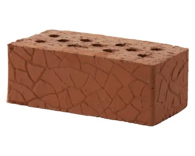 фото Кирпич печной Красный полнотелый утолщенный с фаской, пустотность до 13%