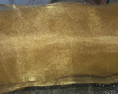 фото Сетка латунная 1 диаметр проволоки 0,4 мм ГОСТ 6613-86