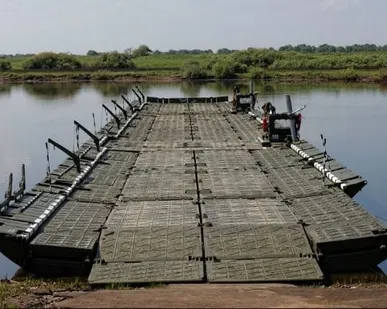 фото Понтонно-наплавные мосты