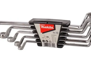фото Набор ключей накидных 5 шт Makita 8х9, 10х11, 12х13, 14х15, 18х19