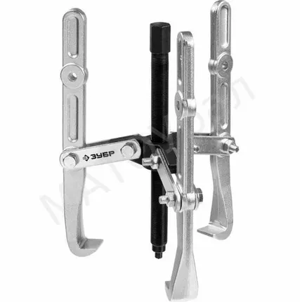 Фото №0 Съемник шарнирный 3-захватный с удлиненным захватам 305мм, ЗУБР