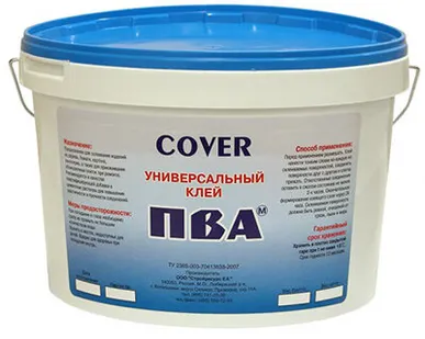 фото Клей контактный Cover ПВА универсальный 5 кг