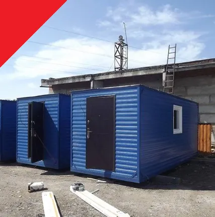 Фото №0 Модульный контейнер с внутренней отделкой OSB 6*2.4 м