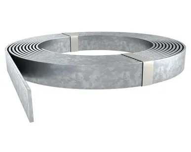 фото Проводник плоский оцинкованный 40/4мм (50кг/42м) IEK (РФ)