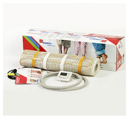Фото №0 Нагревательный мат, Energy, Mat 165 Вт/м2 340 Вт, 2.1 м2, 420х50 см, длина кабеля 4.2 м