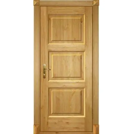 Фото №0 Входная дверь №3 толщина 60 мм массив сосны