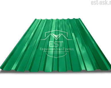фото Профнастил МП-20х1100 Pe 0.4 | RAL 6029 Зелёная мята