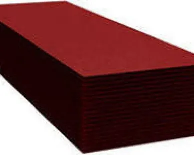 фото Лист гладкий 1,25*2 винно-крас. RAL3005 а пленке т0,4