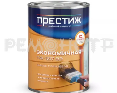 фото Эмаль ПФ-1217 экономичная глянцевая Престиж