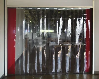 фото Полосовая завеса ПВХ стандартная 200х2 мм