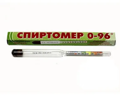 фото Спиртомер бытовой 0-96