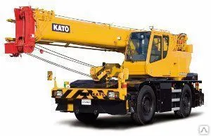 фото Автокран Като 50 тонн полнлноворотный
