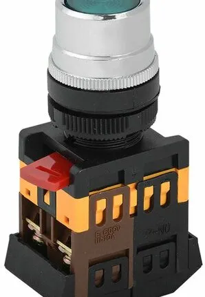 Фото №0 Кнопка АBLF-22 зеленый d22мм неон/230В 1з 1р BBT10-AB...