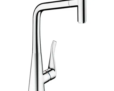 фото Смеситель для кухни Hansgrohe Metris Select хром 14884000