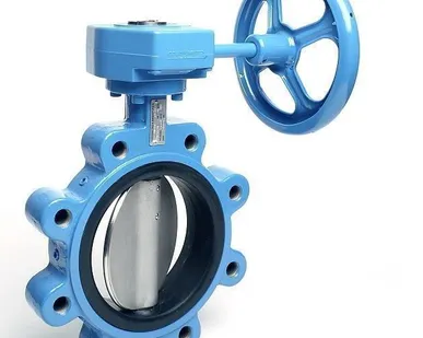 фото Затвор дисковый Ду150 Ру16 межфланцевый КНР