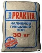 фото Наливной пол Praktik Bergauf гипс 5-50мм Bergauf
