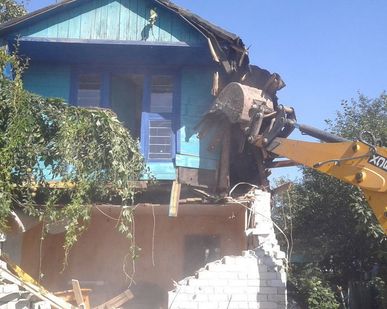 фото Снести дом с вывозом всего мусора
