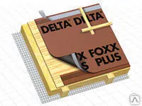 фото Диффузионная мембрана DELTA FOXX 1,5х50 м (75 кв.м.)