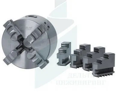 фото Комплект сырых кулачков для четырехкулачкового токарного патрона Optimum CI