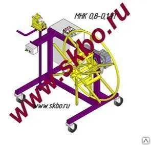 фото Станок для намотки кабеля в бухту МНК 0,8-0,1П