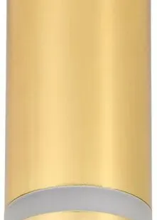 фото Светильник 4005 накладной потолочный под лампу GU10 золото IEK LT-UPB0-4005-GU10-1-K22