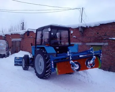 фото Уборка снега
