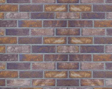 фото Клинкерная плитка Roben Aarhus Blau-bunt, 240*71*14 мм