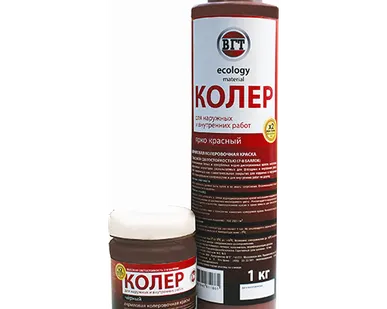 фото Колер-краска ВГТ 1кг ВД-АК-1180 орехово-бежевая (6) ТПЗ