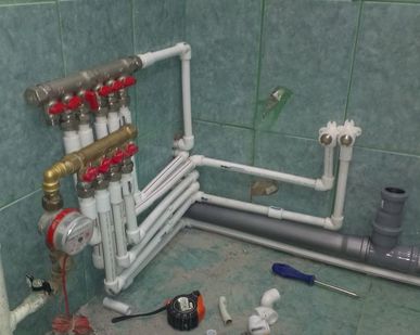 фото Монтаж сантехники, систем водоснабжения, водоподготовки