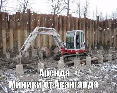 фото Аренда мини экскаватора Takeuchi TB-145