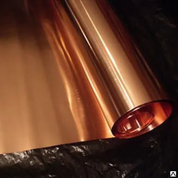 Фото №0 Фольга медная ГОСТ 1173-2006 холоднокатаная