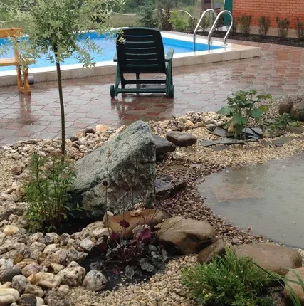 Фото №0 Оформление пруда в саду