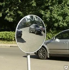фото Зеркало универсальное круглое, 900 мм
