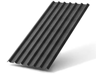 фото Ондулин Черепица (Графит)